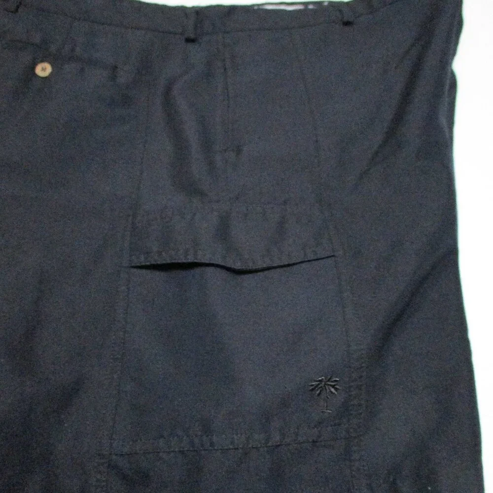 Bungalow Joe Authentic Island Wear Black Shorts Men's Size 40 #1118